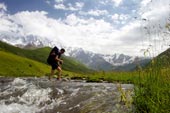 Georgien-Trekking im Kaukasus-Axel Bauer